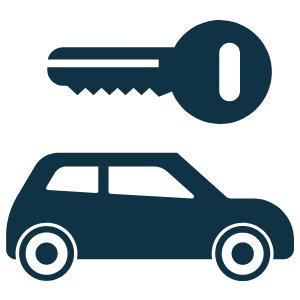 key and car